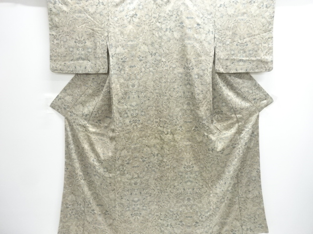 JAPANESE KIMONO / KOMON / ARABESQUE FLOWER 